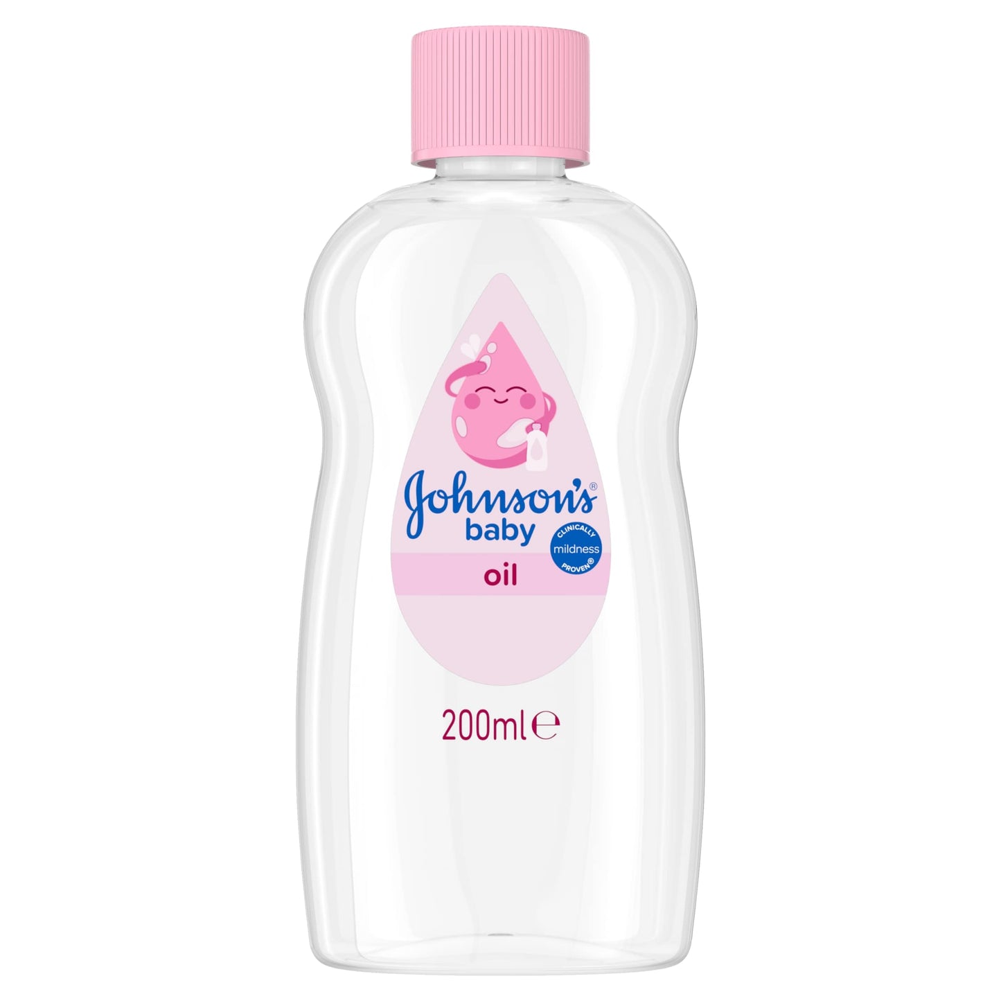 Johnson's Baby Oil 200 ml Moisturising Baby Oil to Protect Delicate Skin — image 1