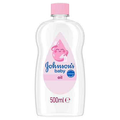 Johnson's Baby Oil 500 ml Moisturising Baby Oil to Protect Delicate Skin — image 1