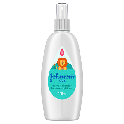 Johnson's No More Tangles Kids Conditioner Spray Easy Combing 200ml — image 1