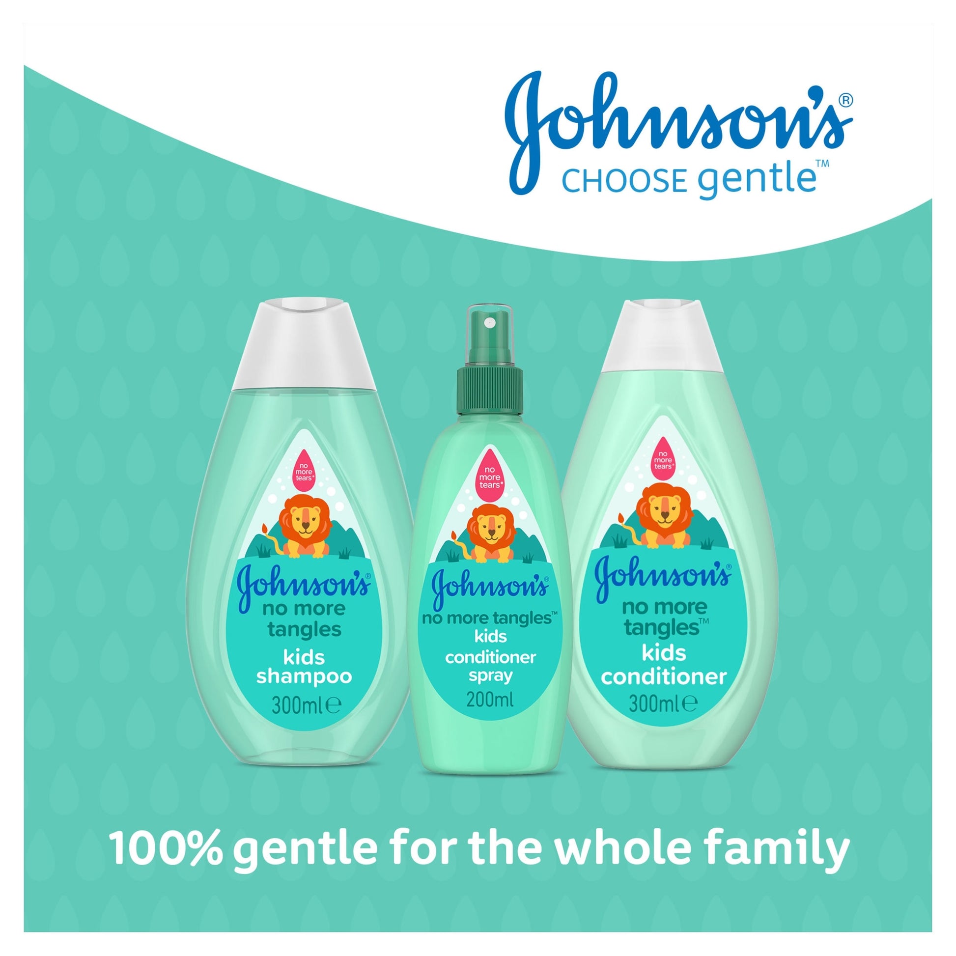 Johnson's No More Tangles Kids Conditioner Spray Easy Combing 200ml — image 2