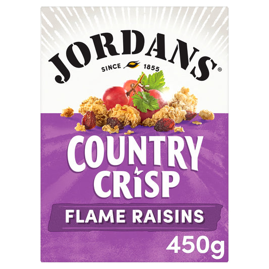 Jordans Country Crisp Flame Raisins Cereal 450g — image 1