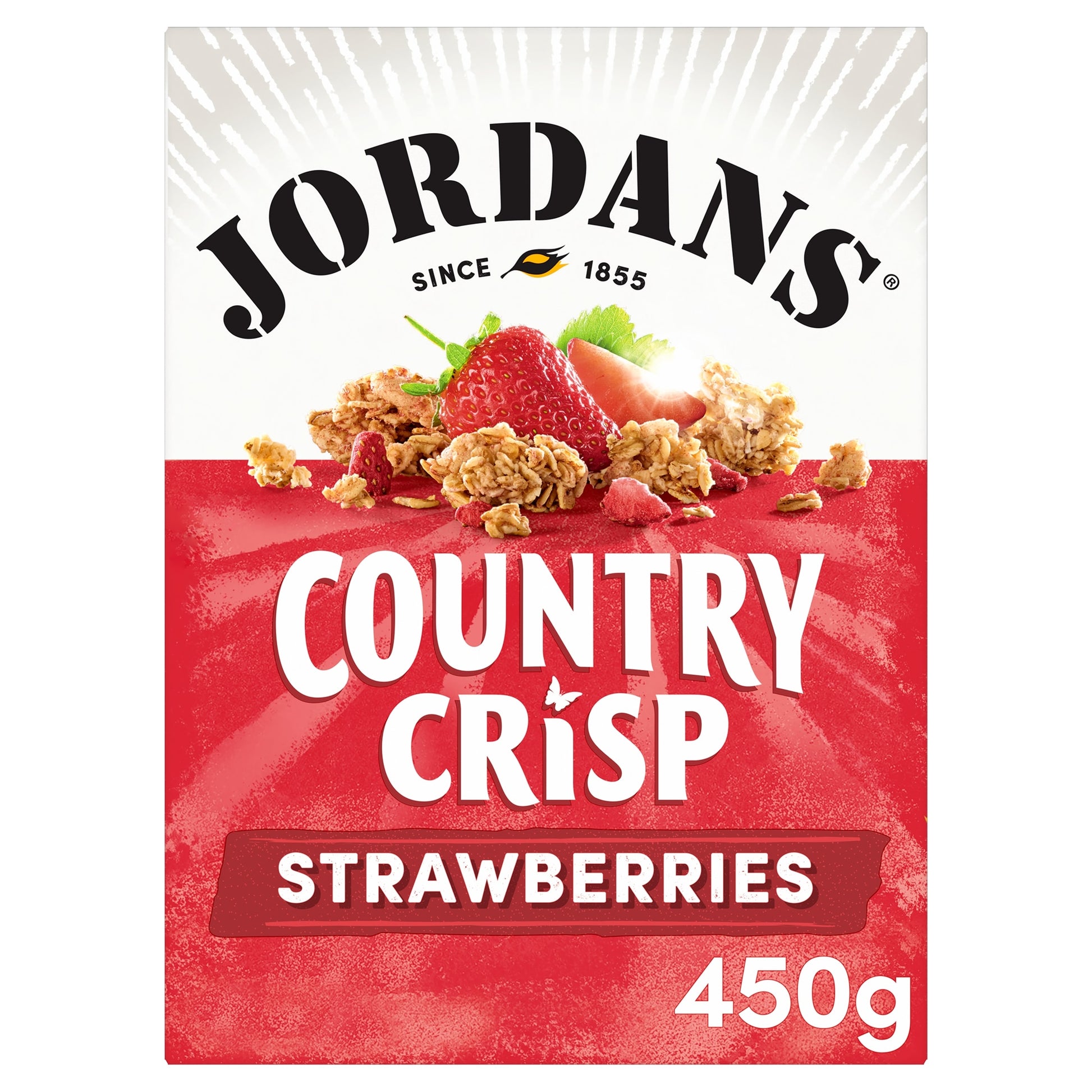 Jordans Country Crisp Strawberries Cereal 450g — image 1