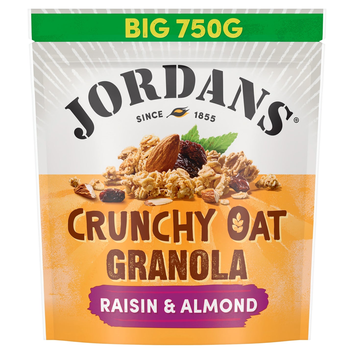 Jordans Crunchy Granola Raisin Almond 750G — image 1