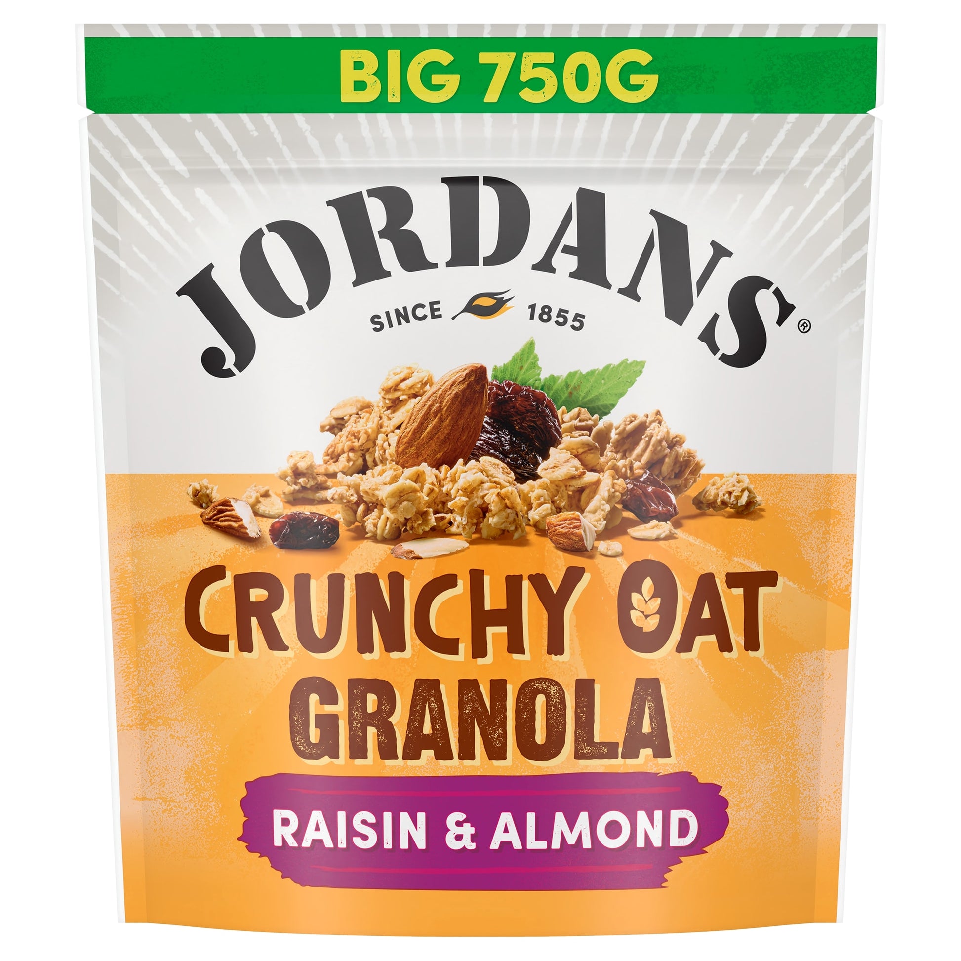 Jordans Crunchy Granola Raisin Almond 750G — image 1