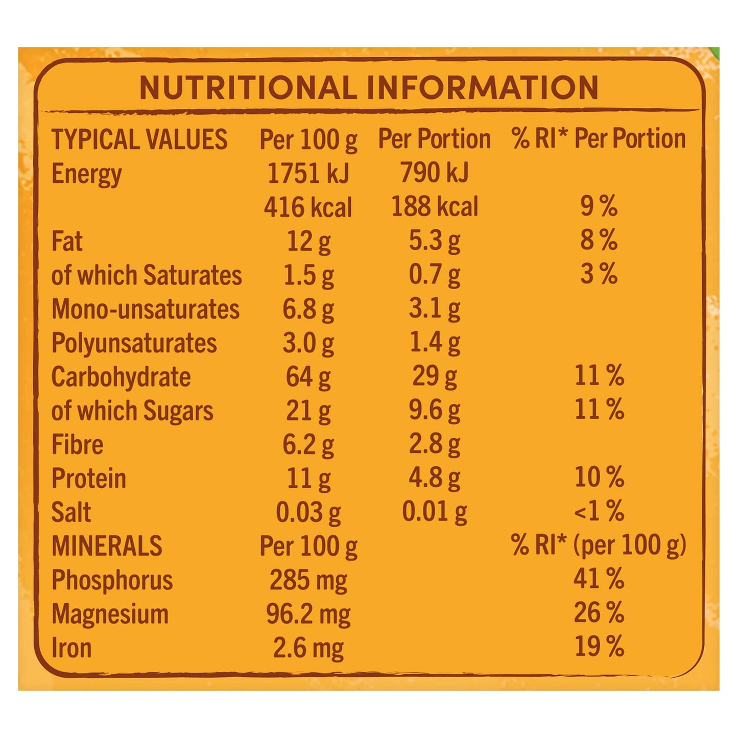 Jordans Crunchy Granola Raisin Almond 750G — image 4