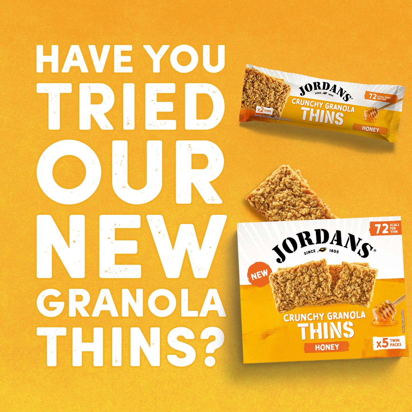 Jordans Crunchy Granola Thins Honey 5 x 32g — image 4