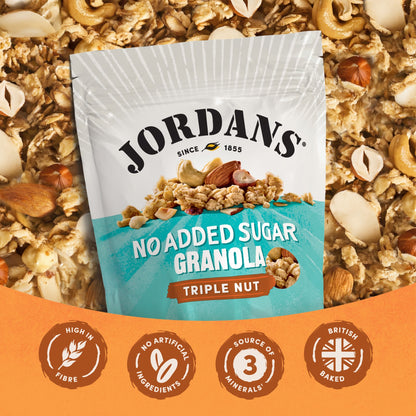 Jordans No Added Sugar Granola Triple Nut 425g — image 2