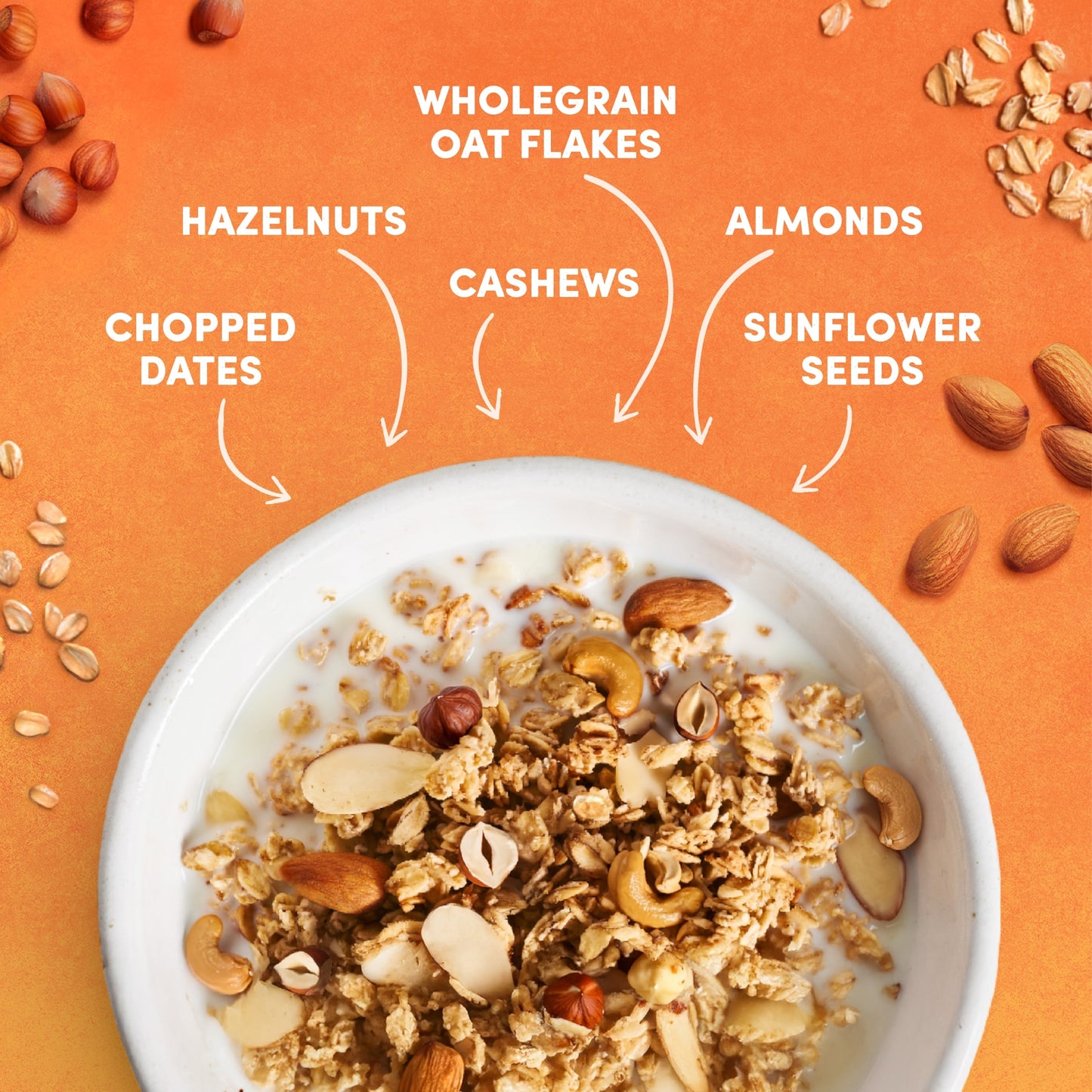 Jordans No Added Sugar Granola Triple Nut 425g — image 3