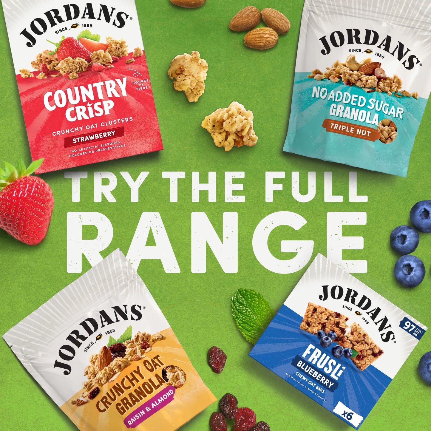 Jordans No Added Sugar Granola Triple Nut 425g — image 4