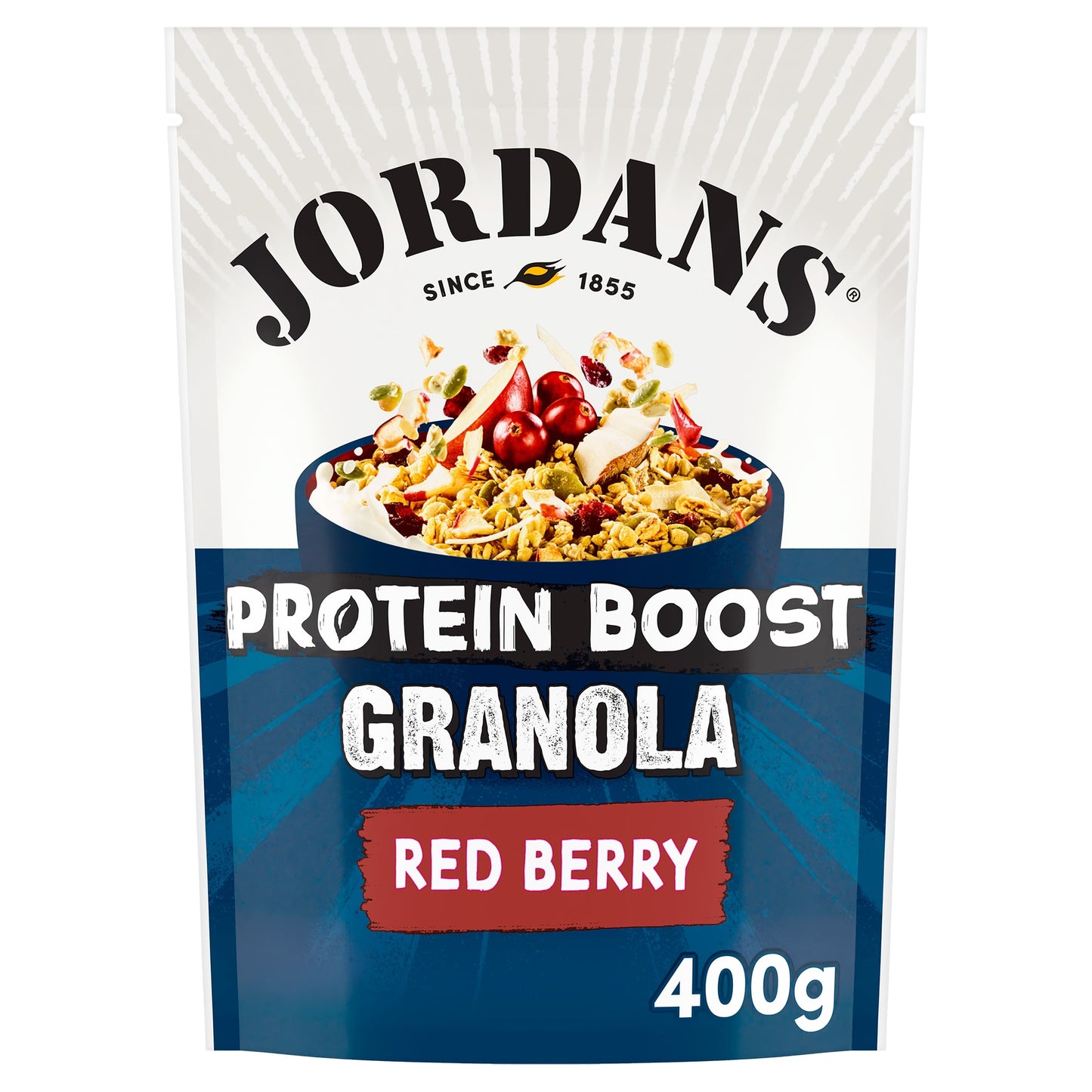 Jordans Protein Granola Red Berry 400g — image 1