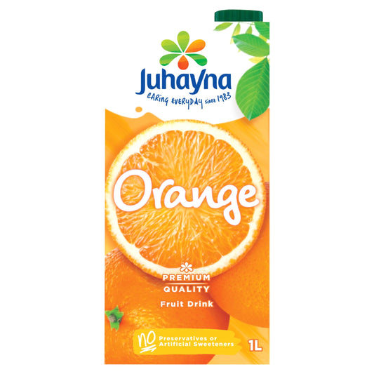 Juhayna Orange Fruit Drink 1 Litre — image 1