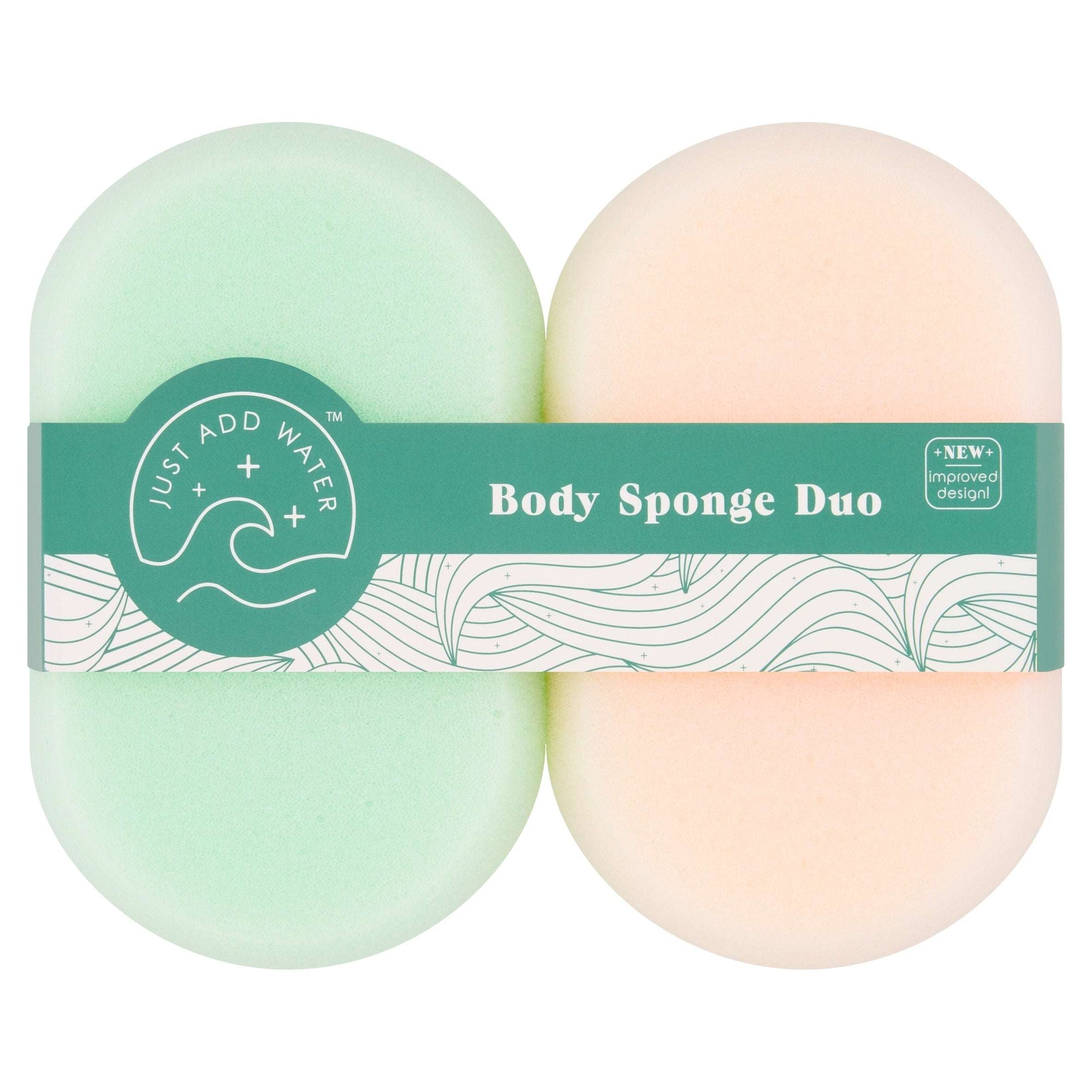 Just Add Water Body Sponge Duo — image 1