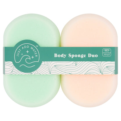 Just Add Water Body Sponge Duo — image 1