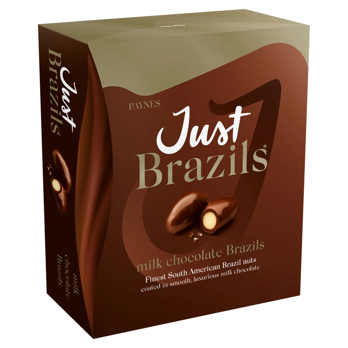 Just Brazils milk chocolate Brazils 150g — image 1
