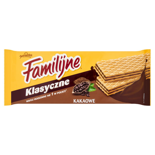 Jutrzenka Familijne Wafers - Cocoa 180g — image 1