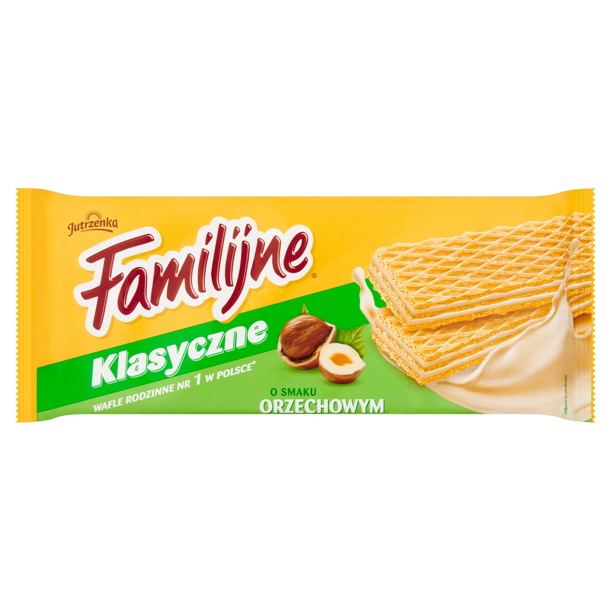 Jutrzenka Familijne Wafers - Hazelnut 180g — image 1