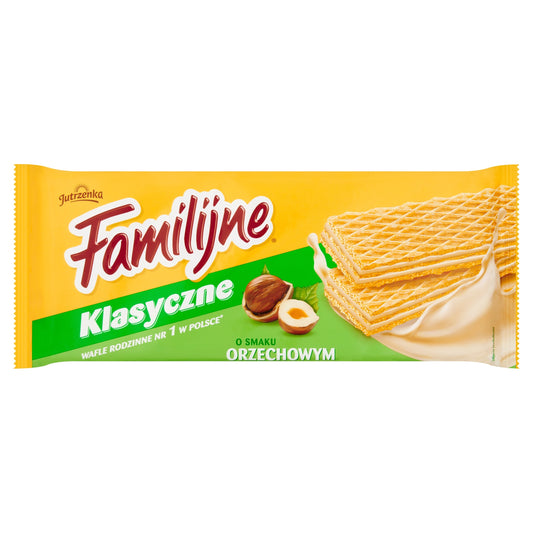 Jutrzenka Familijne Wafers - Hazelnut 180g — image 1
