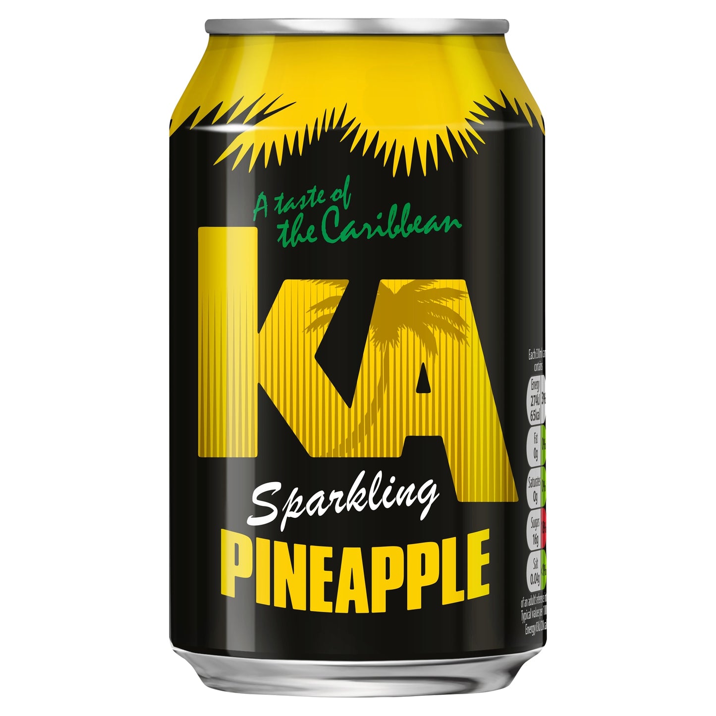 Ka Sparkling Pineapple 330Ml Can — image 1