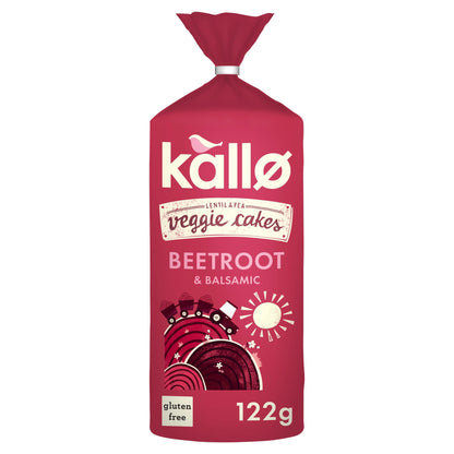 Kallo Beetroot Veggie Cakes 122g — image 1