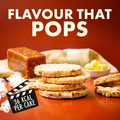 kallo Butter Toffee Popped Corn Cakes 125g