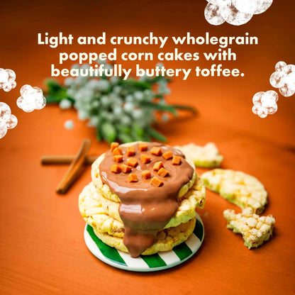 kallo Butter Toffee Popped Corn Cakes 125g