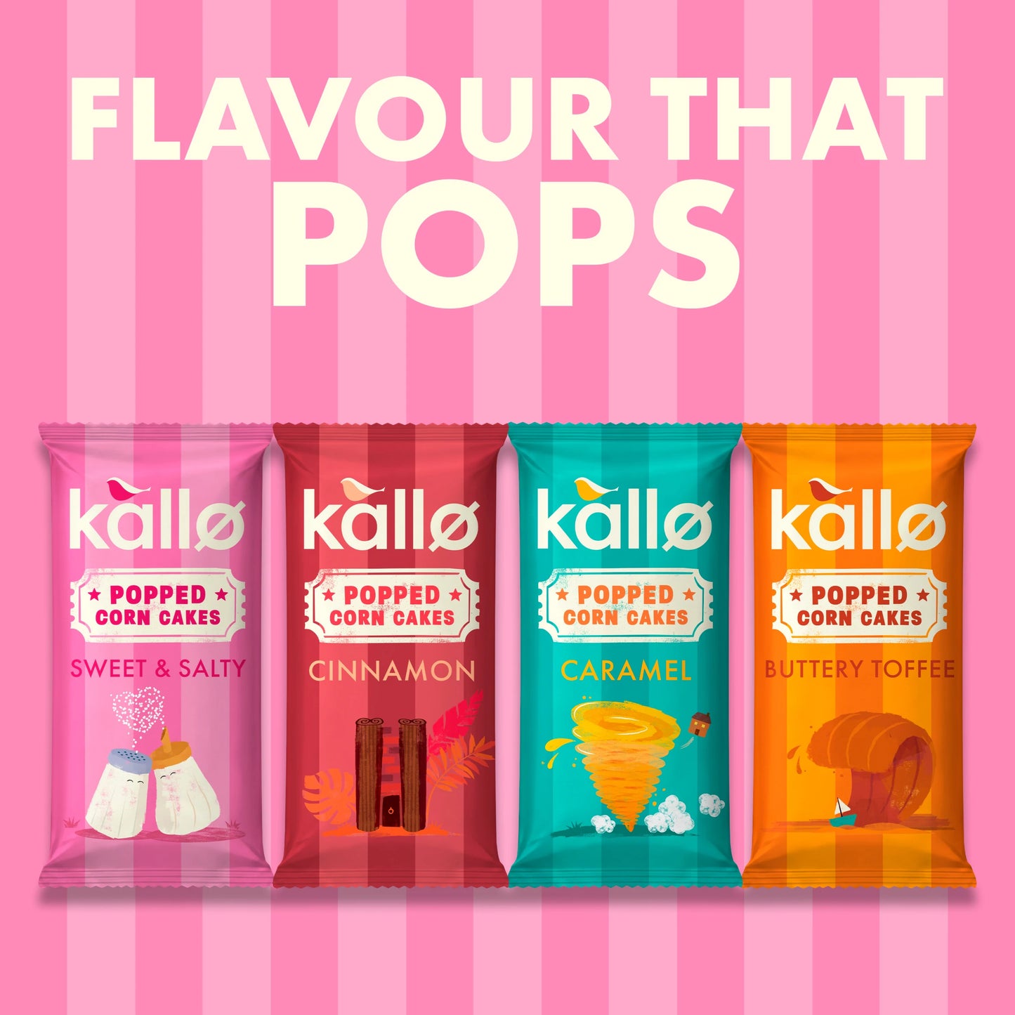 Kallo Butter Toffee Popped Corn Cakes 125g — image 5