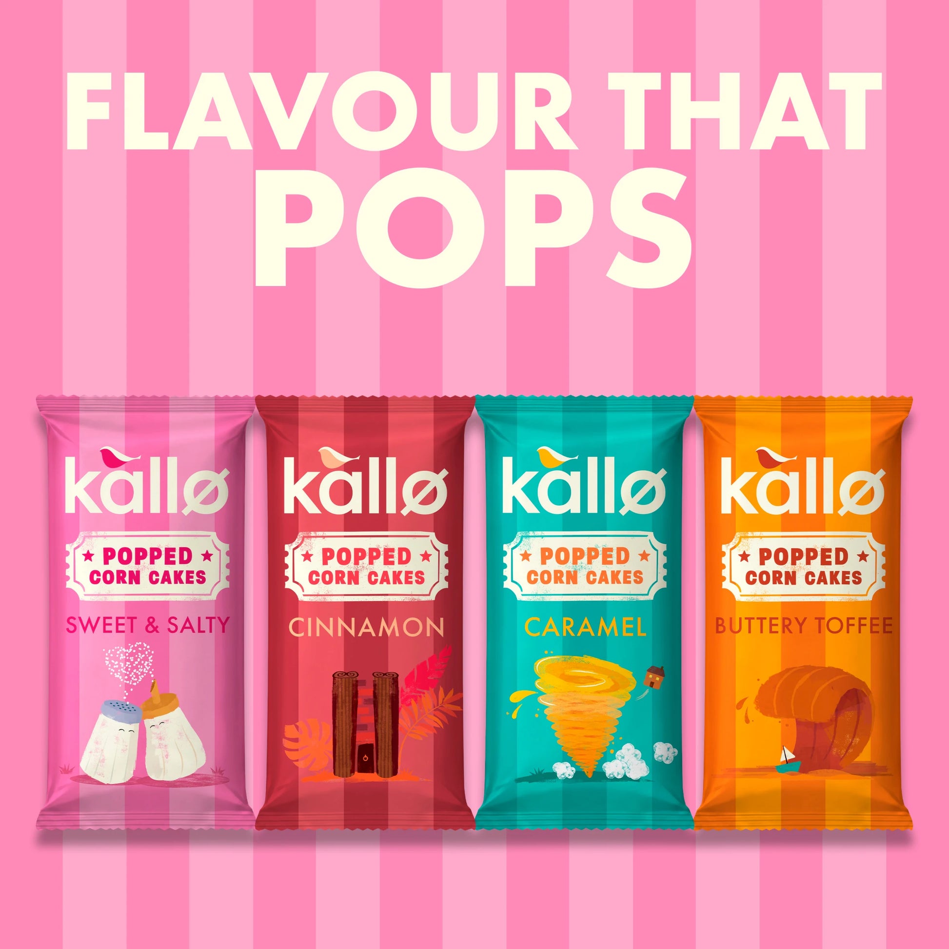Kallo Butter Toffee Popped Corn Cakes 125g — image 5