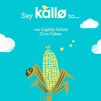 Kallo Lightly Salted Low Fat Corn Cakes 130g — image 3