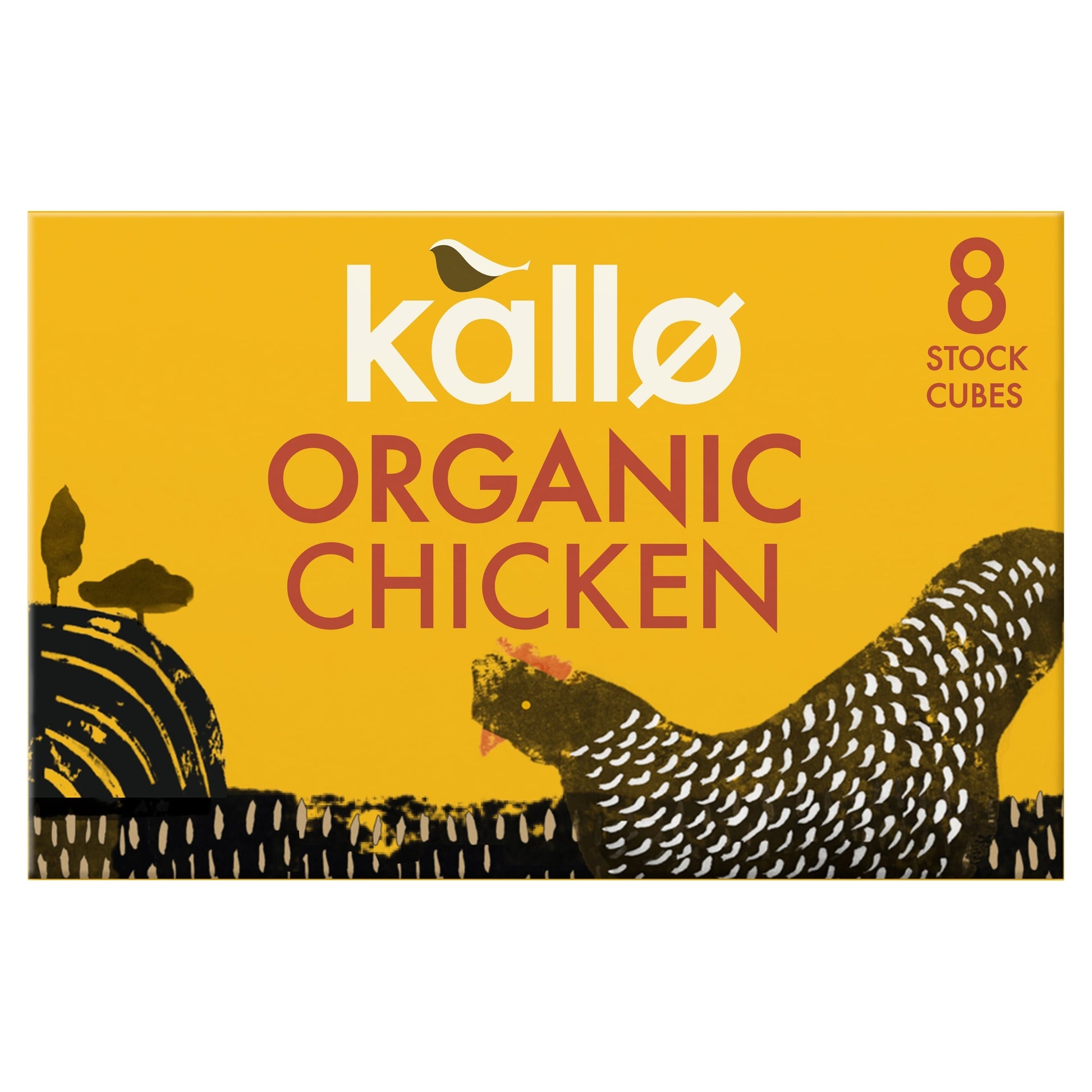 Kallo Organic Chicken Stock Cubes 8Pk 88G — image 1