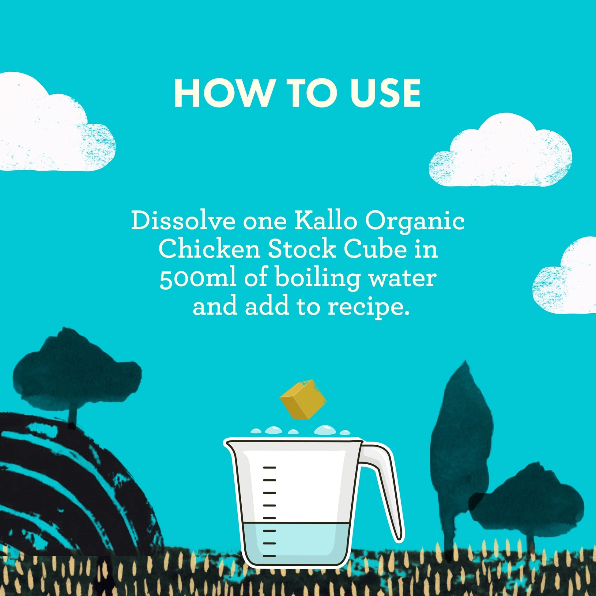 Kallo Organic Chicken Stock Cubes 8Pk 88G — image 3