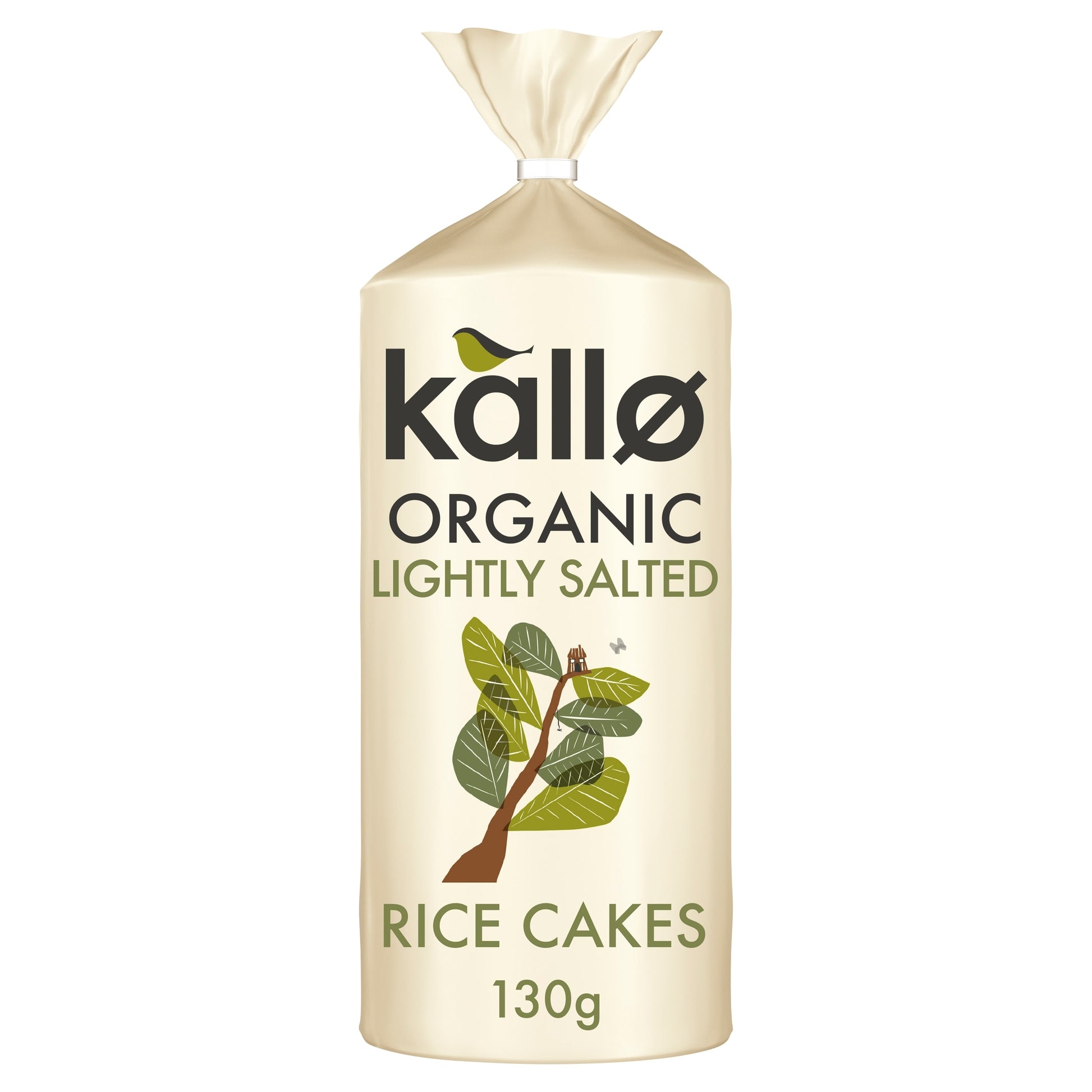 Kallo Organic Lightly Salted Wholegrain Rice Cake 130G — image 1