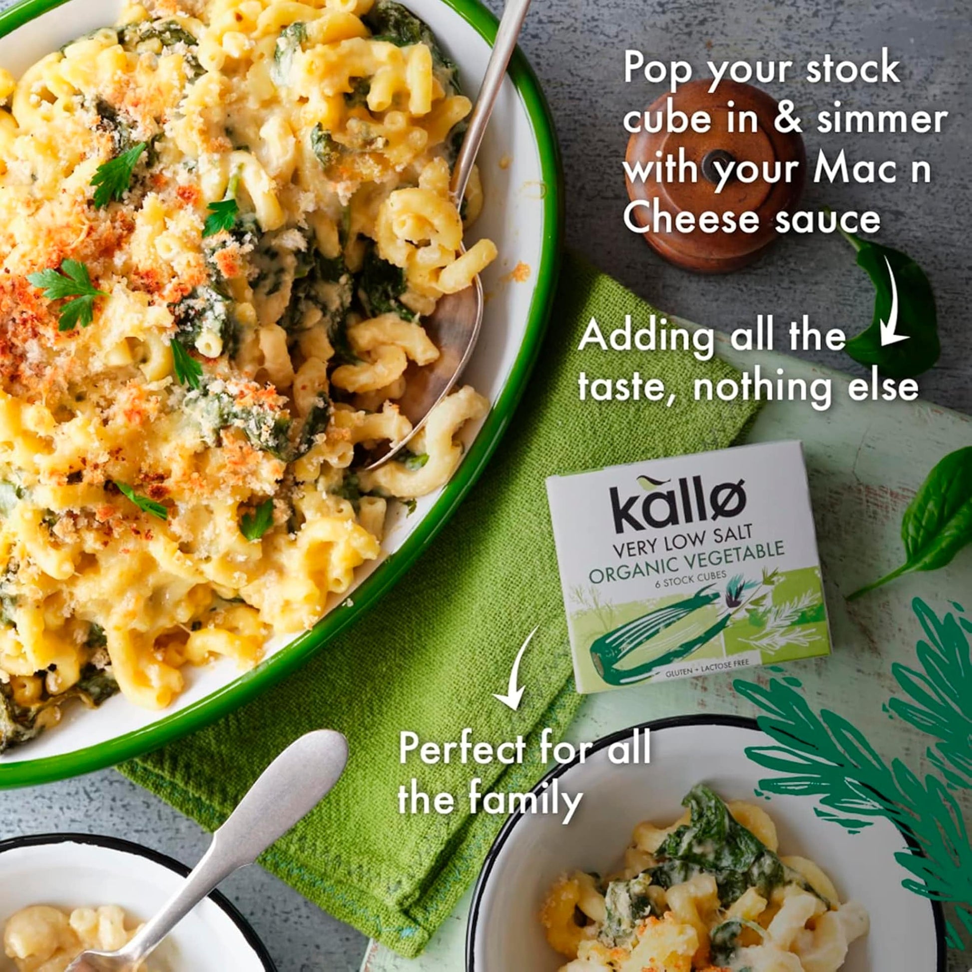 Kallo Organic Low Salt Vegetable Stock Cube 60G — image 5