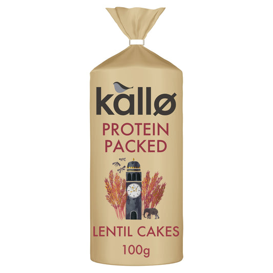 Kallo Protein Lentil Cakes 100G — image 1