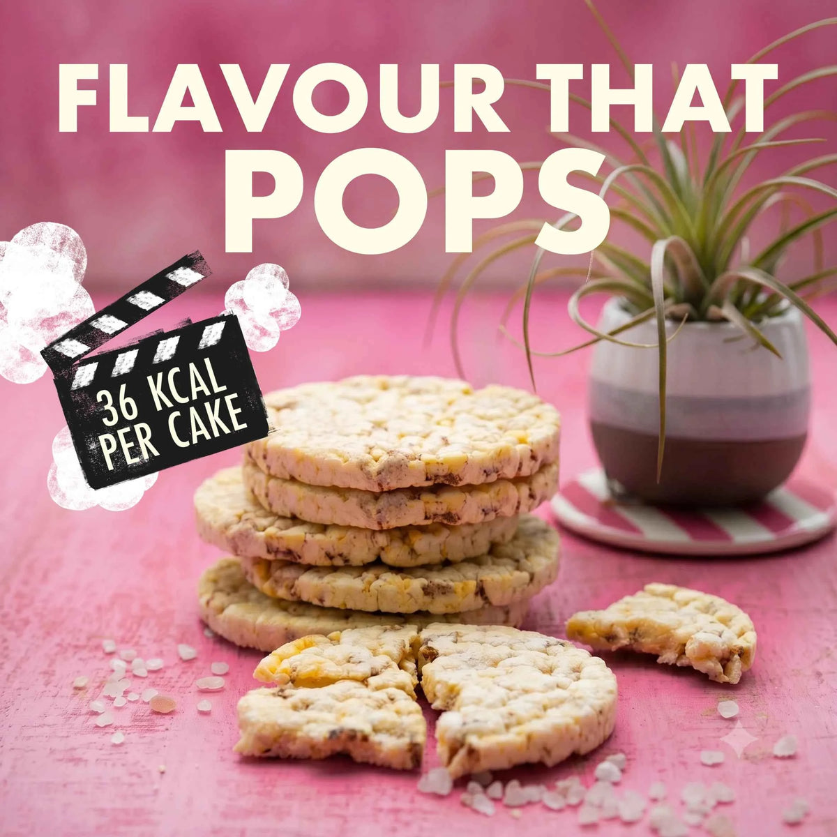 kallo Sweet & Salty Popped Corn Cakes 125g