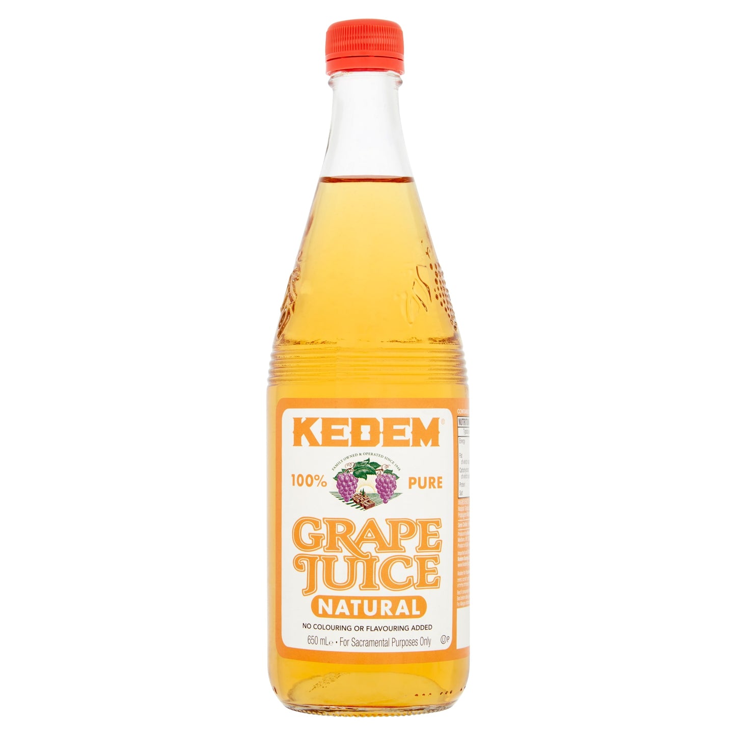 Kedem Natural Grape Juice 650Ml — image 1