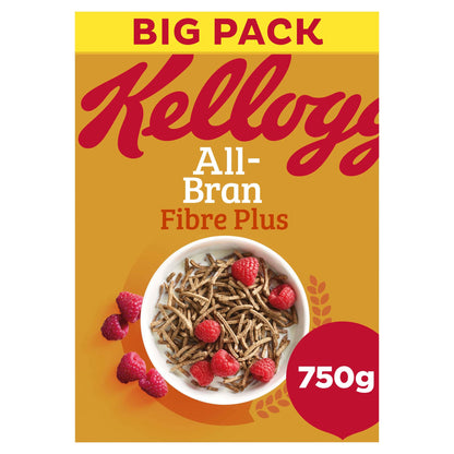 Kellogg's All Bran Fibre Plus Breakfast Cereal 750g — image 1
