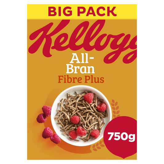 Kellogg's All Bran Fibre Plus Breakfast Cereal 750g — image 1