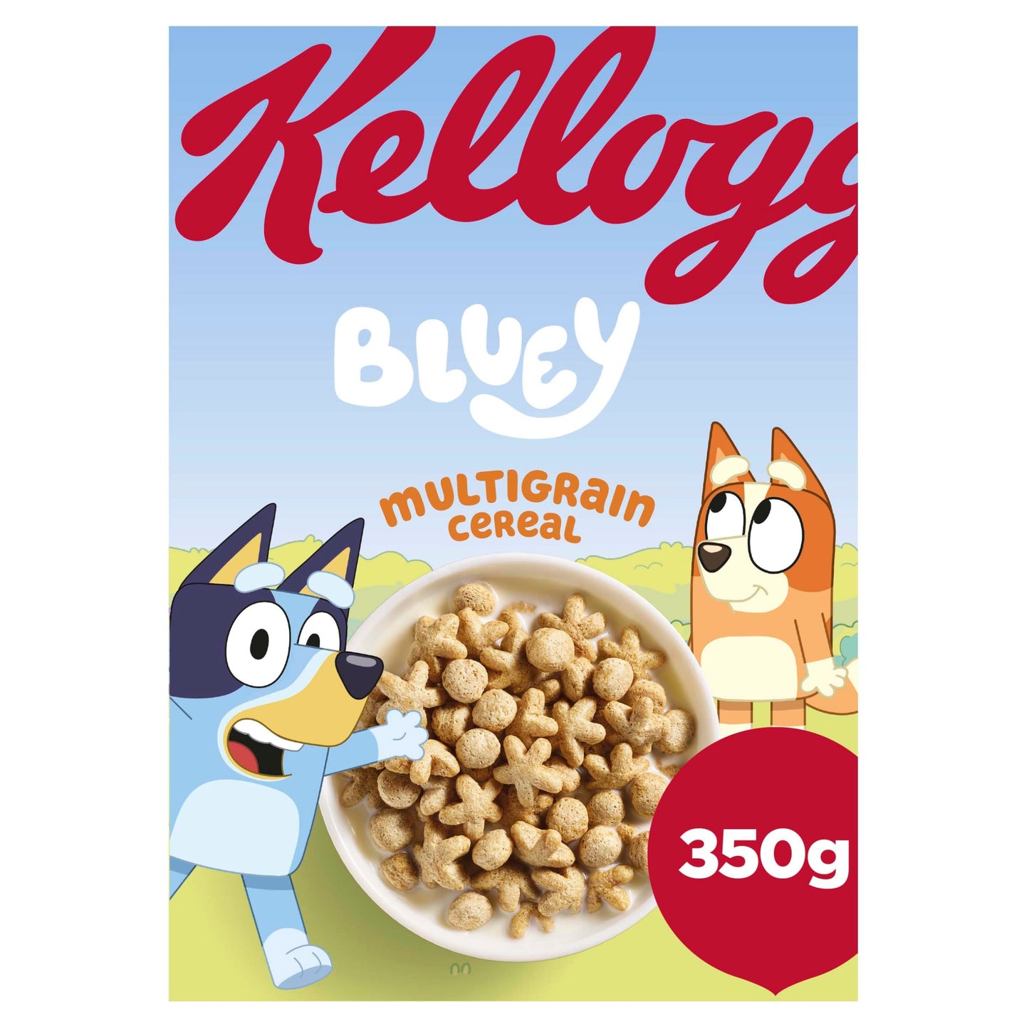 Kellogg's Bluey Multigrain Shapes Breakfast Cereal 350g — image 1