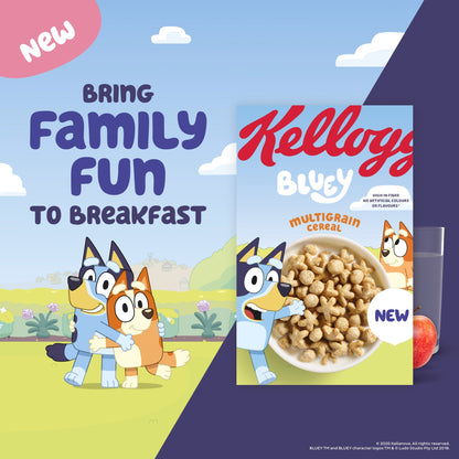 Kellogg's Bluey Multigrain Shapes Breakfast Cereal 350g — image 2