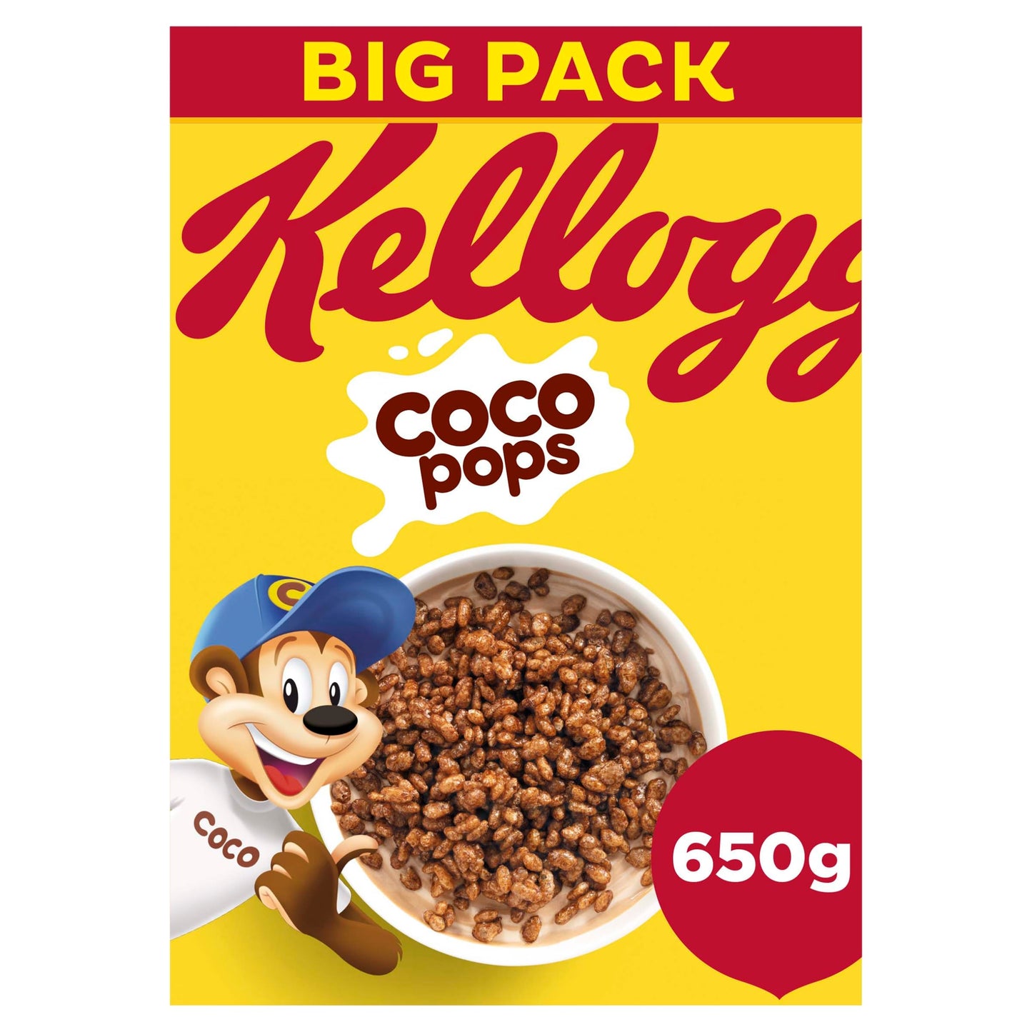 Kellogg's Coco Pops Chocolate Breakfast Cereal 650g — image 1