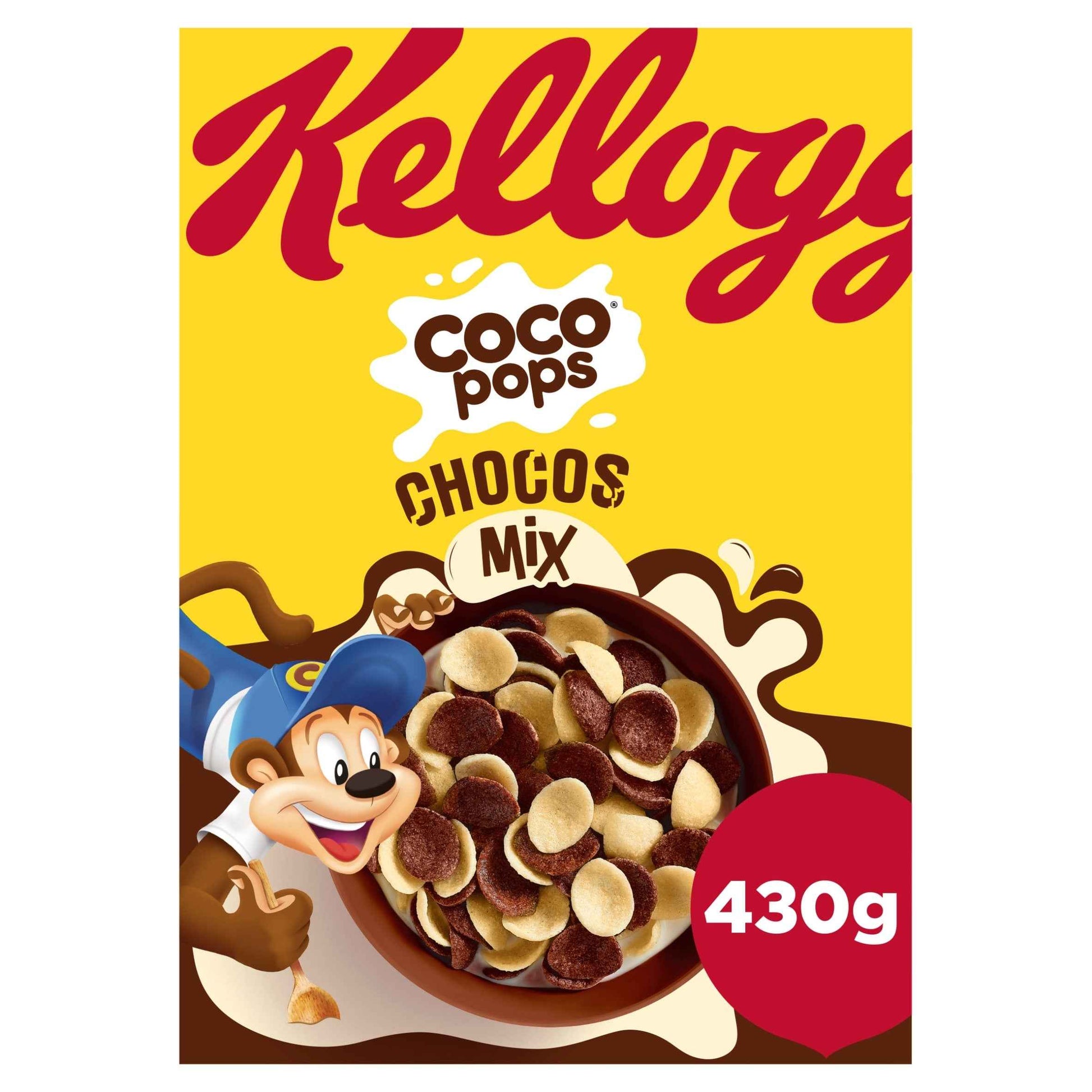 Kellogg's Coco Pops Chocos Mix Cereal 430g