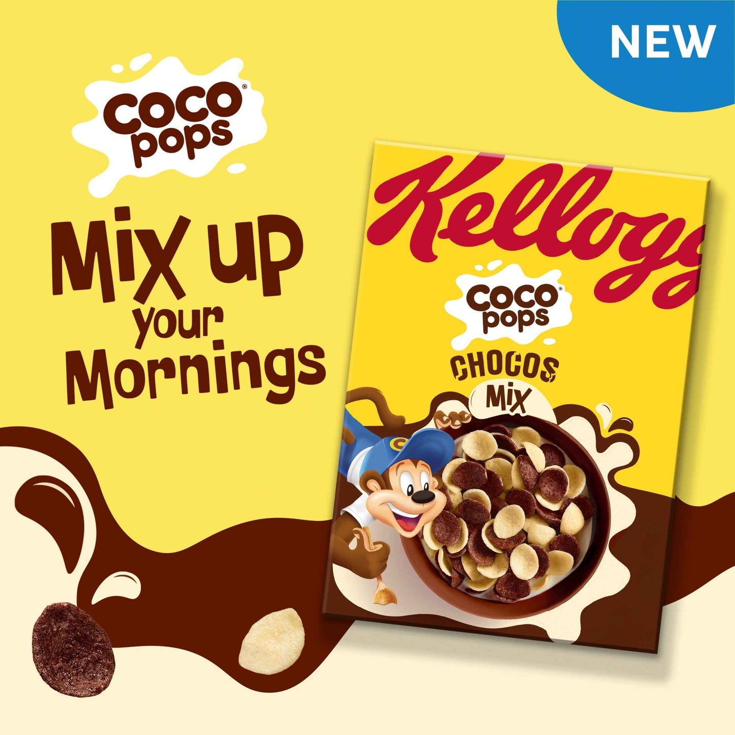 Kellogg's Coco Pops Chocos Mix Cereal 430g