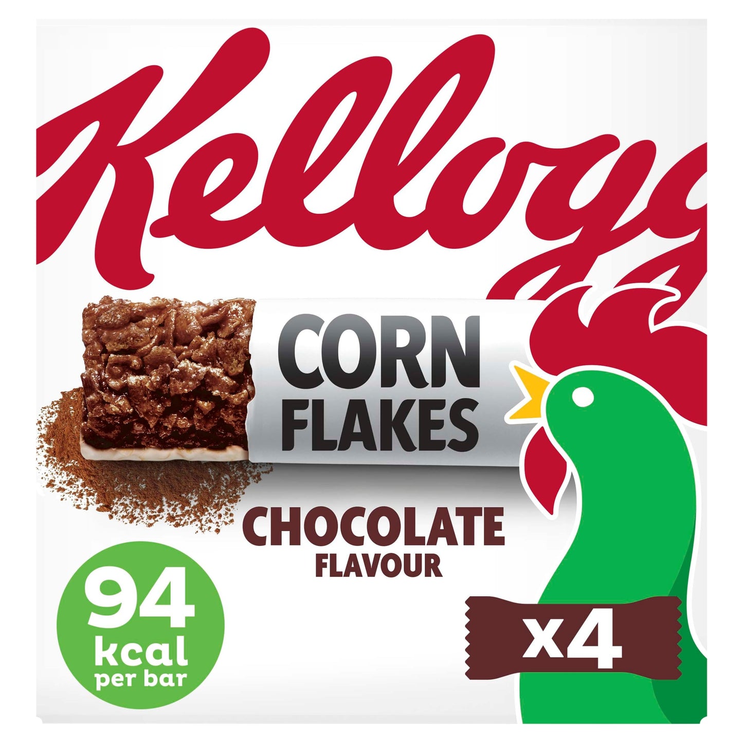 Kellogg's Corn Flakes Chocolate Cereal Milk Snack Bars 4x24g — image 1