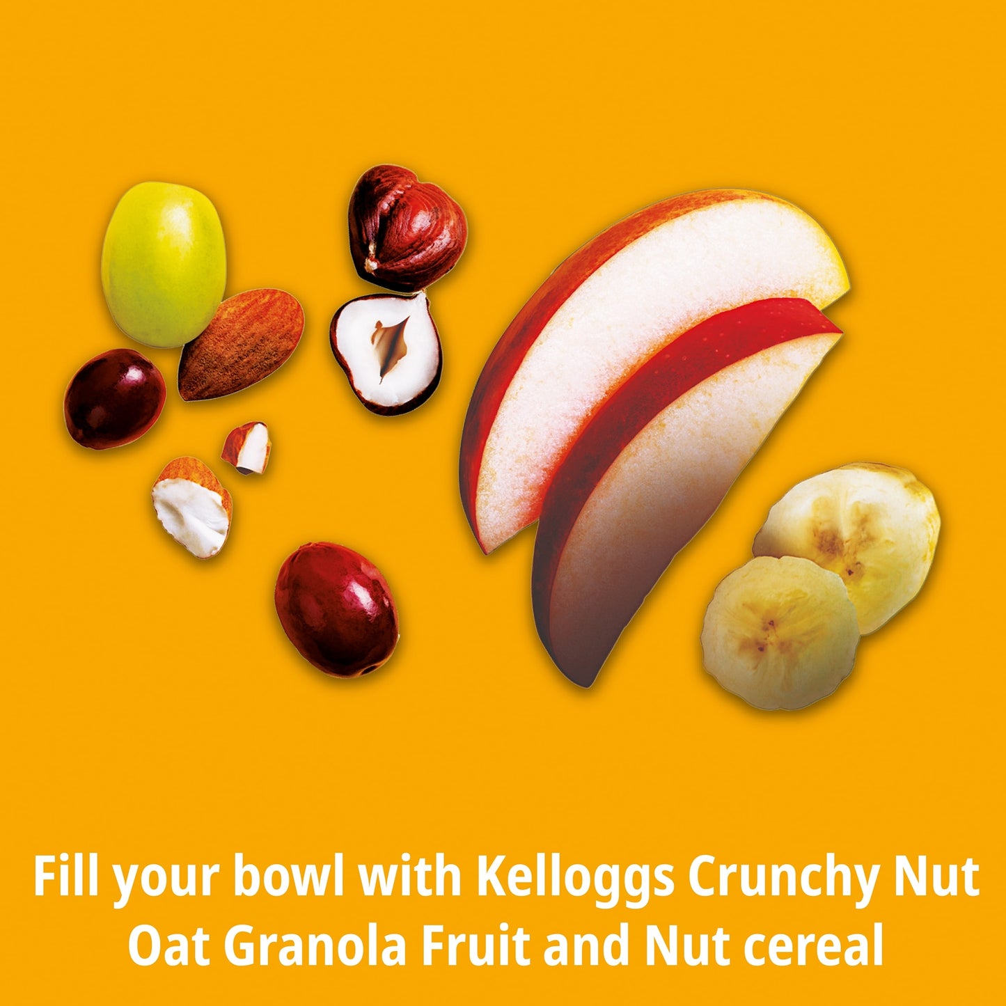 Kellogg's Crunchy Nut Fruit & Nut Breakfast Granola 380g — image 2