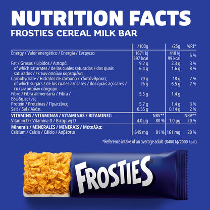 Kellogg's Frosties Cereal Milk Snack Bars 4x25g — image 3