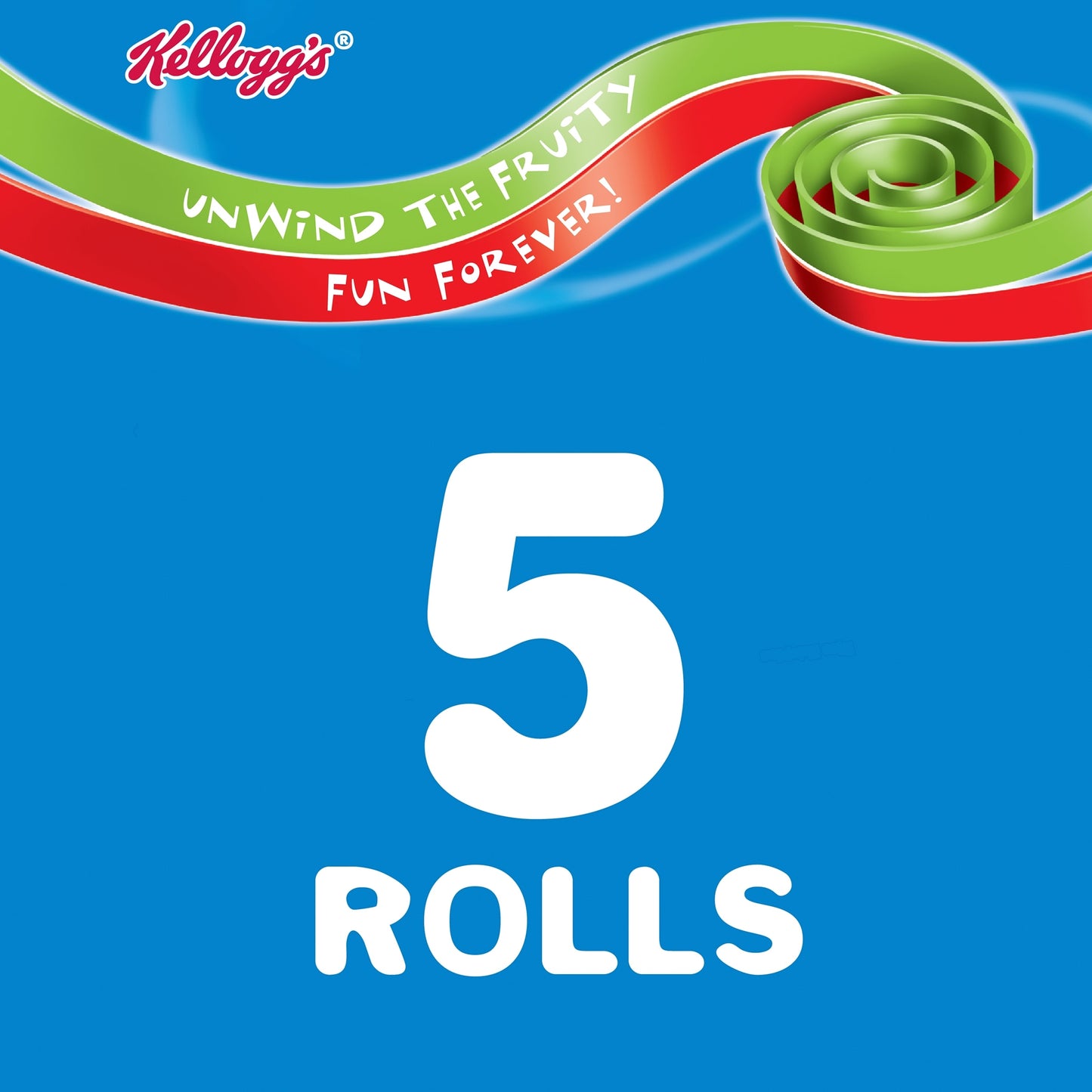 Kellogg's Fruit Winders Doubles Strawberry & Apple Snack Rolls 5x17g — image 2