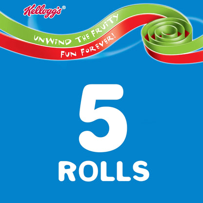 Kellogg's Fruit Winders Doubles Strawberry & Apple Snack Rolls 5x17g — image 2