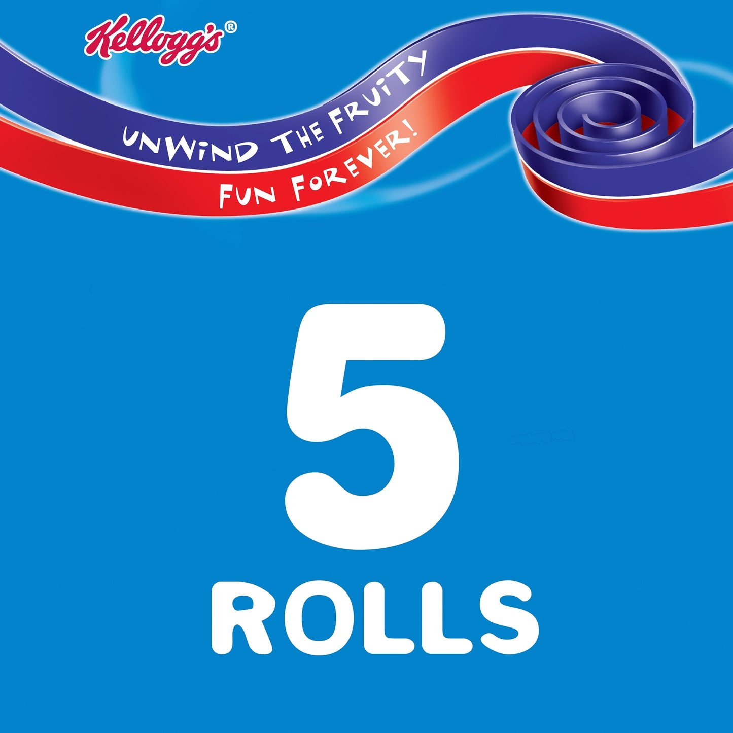 Kellogg's Fruit Winders Doubles Strawberry & Blackcurrant Snack Rolls 5x17g — image 2