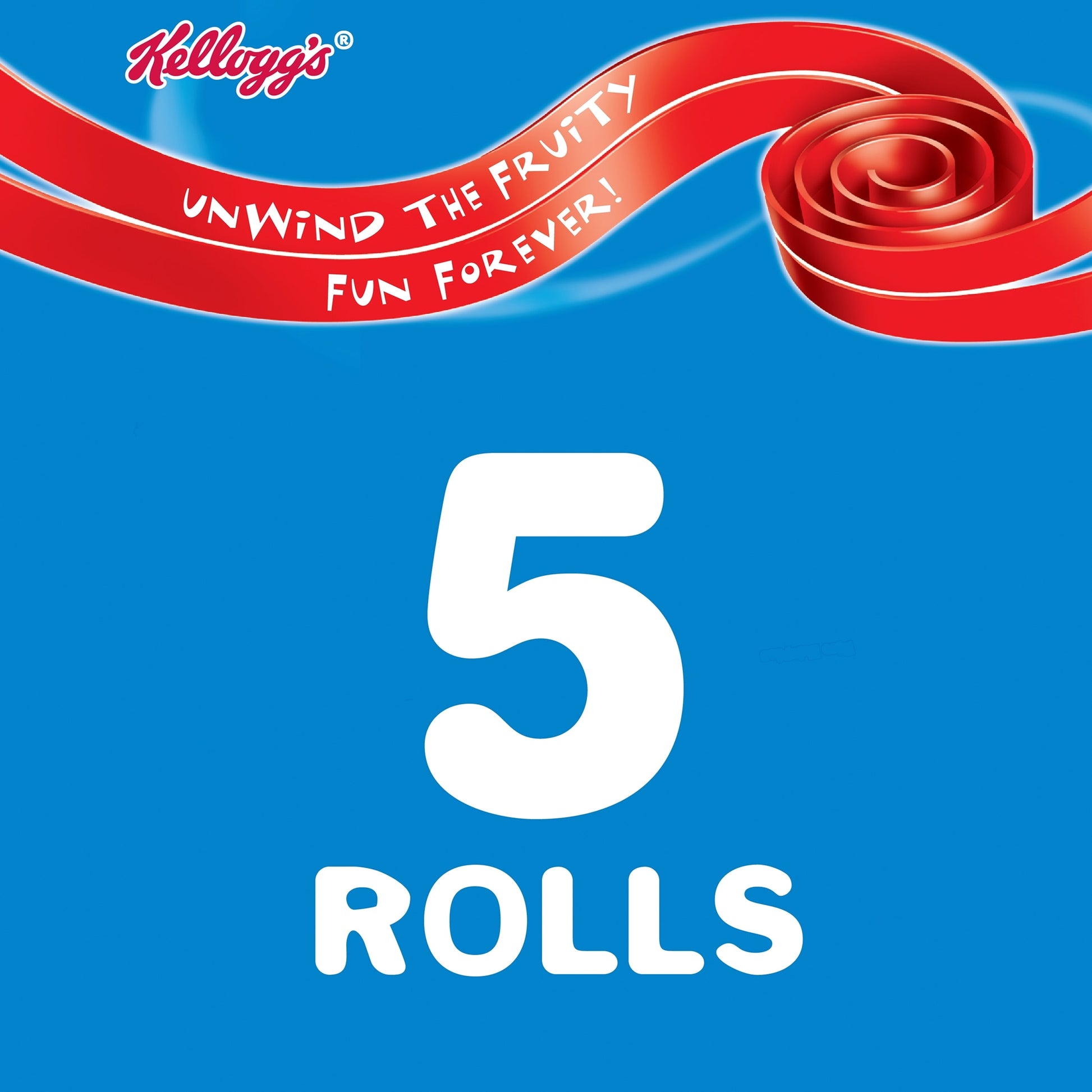 Kellogg's Fruit Winders Strawberry Snack Rolls 5x17g — image 2