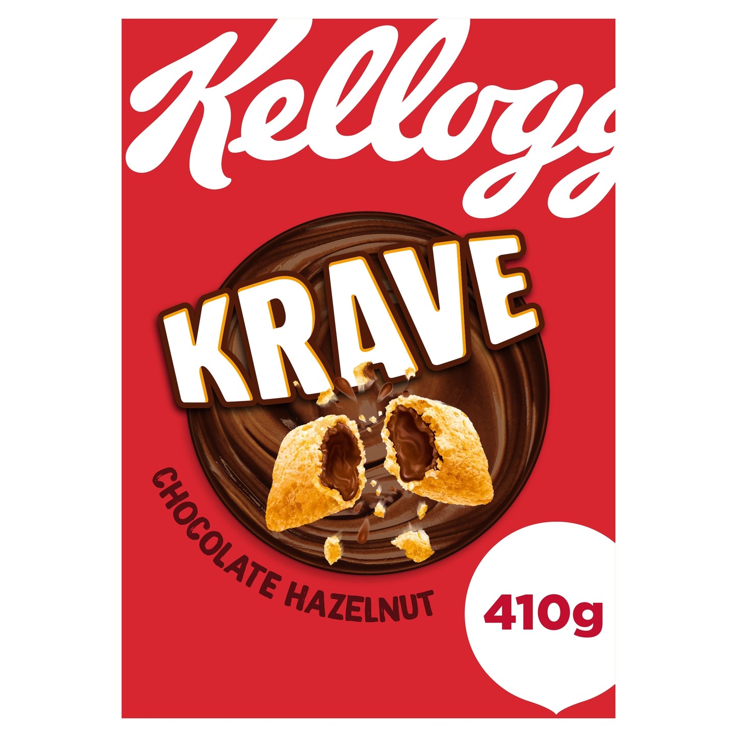 Kellogg's Krave Chocolate Hazelnut Breakfast Cereal 410g — image 1
